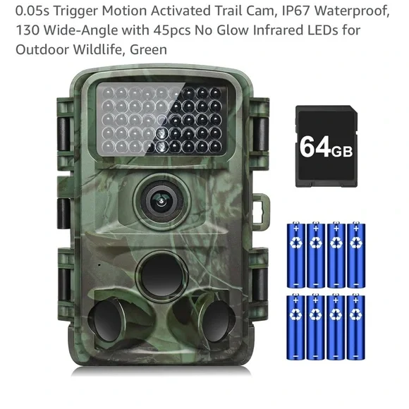 Black Waterproof Device with PIR Sensor Electronics